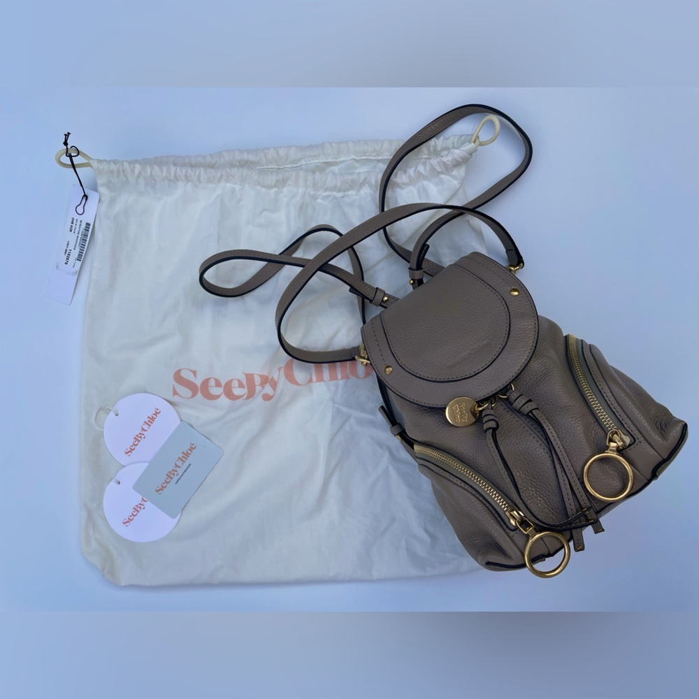 Authentic See By Chloe small shoulder/ backpack